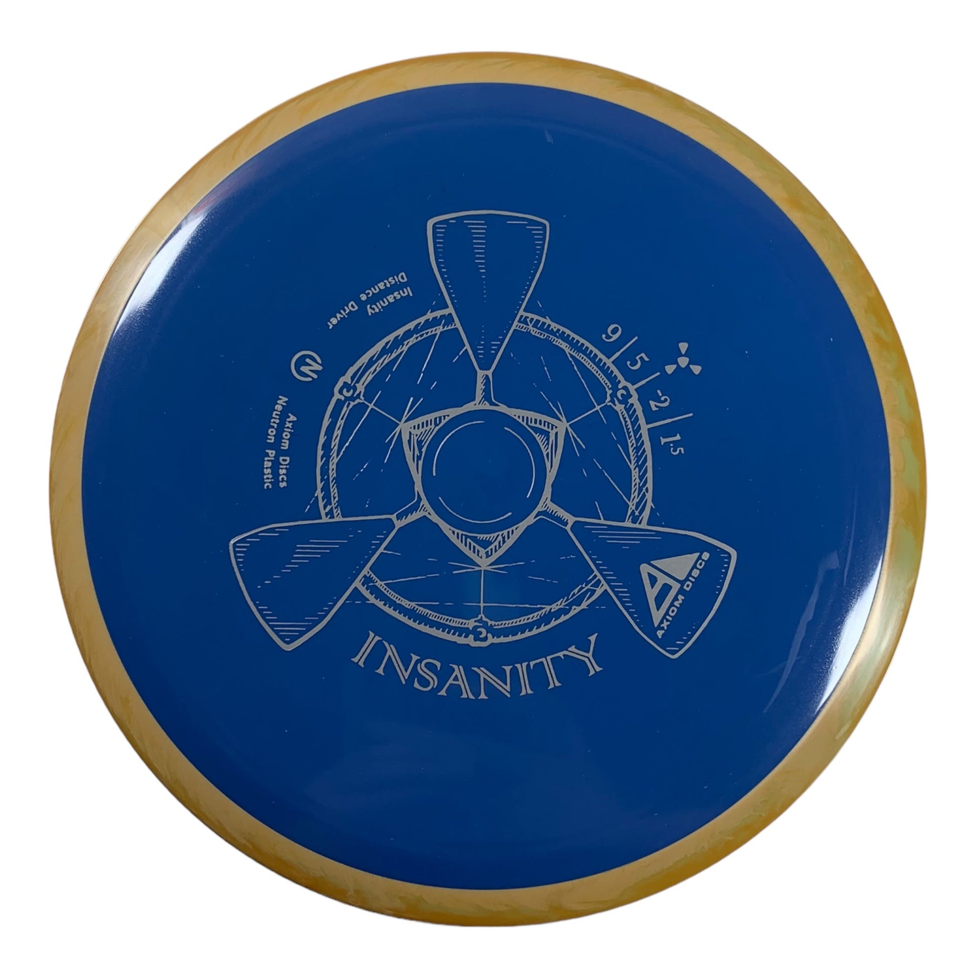 Axiom Discs Insanity | Neutron | Blue/Orange 173g Disc Golf