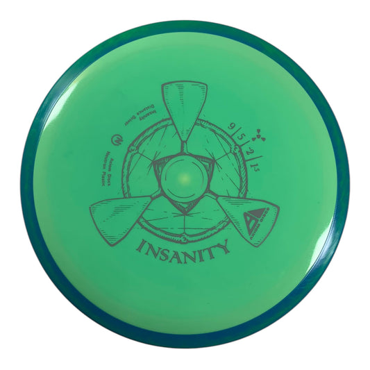 Axiom Discs Insanity | Neutron | Green/Blue 162g Disc Golf