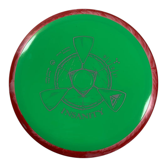 Axiom Discs Insanity | Neutron | Green/Red 166g Disc Golf