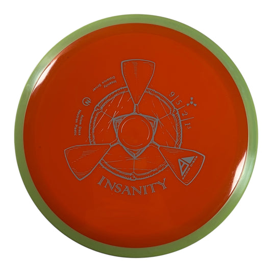 Axiom Discs Insanity | Neutron | Orange/Green 171g Disc Golf