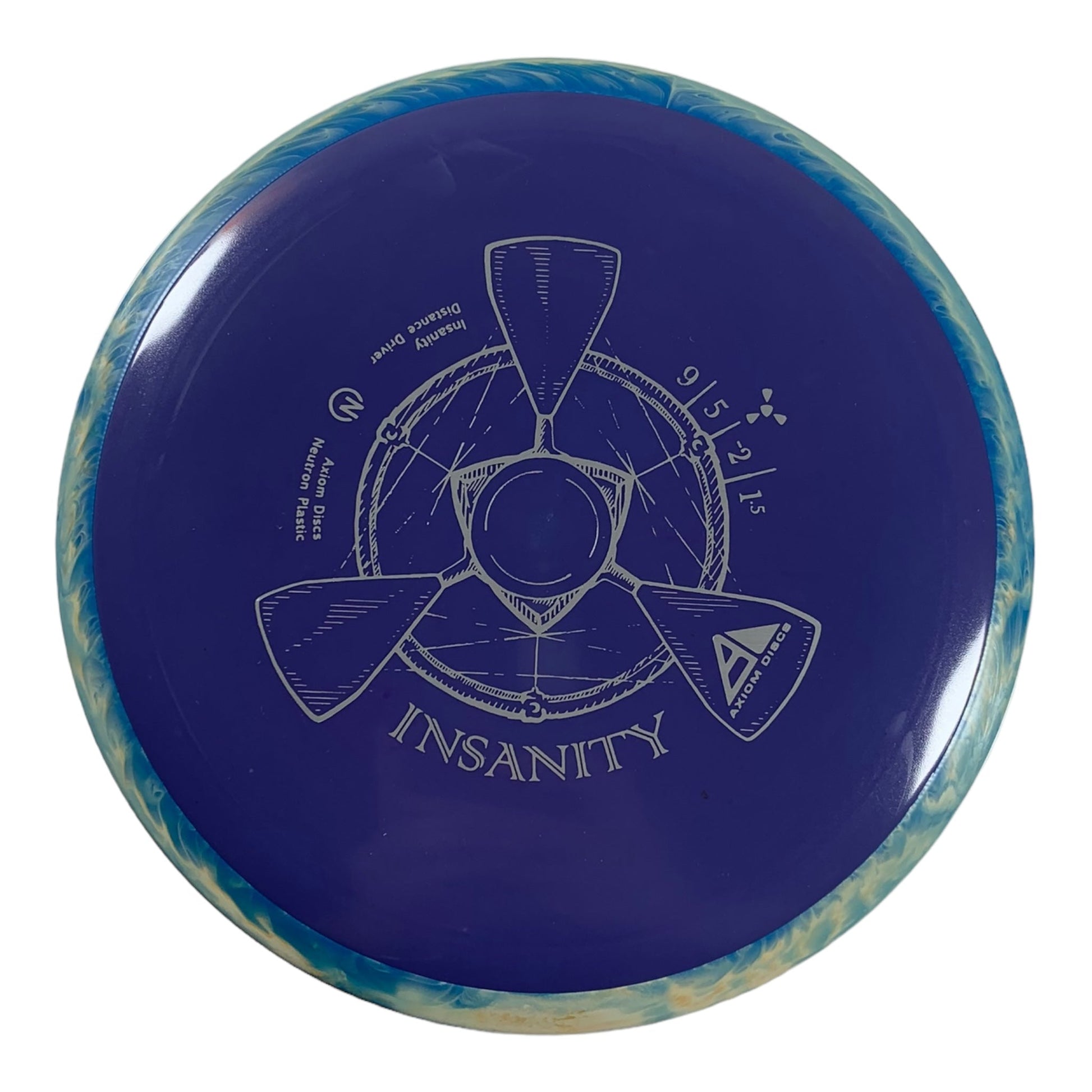 Axiom Discs Insanity | Neutron | Purple/Blue 163g Disc Golf
