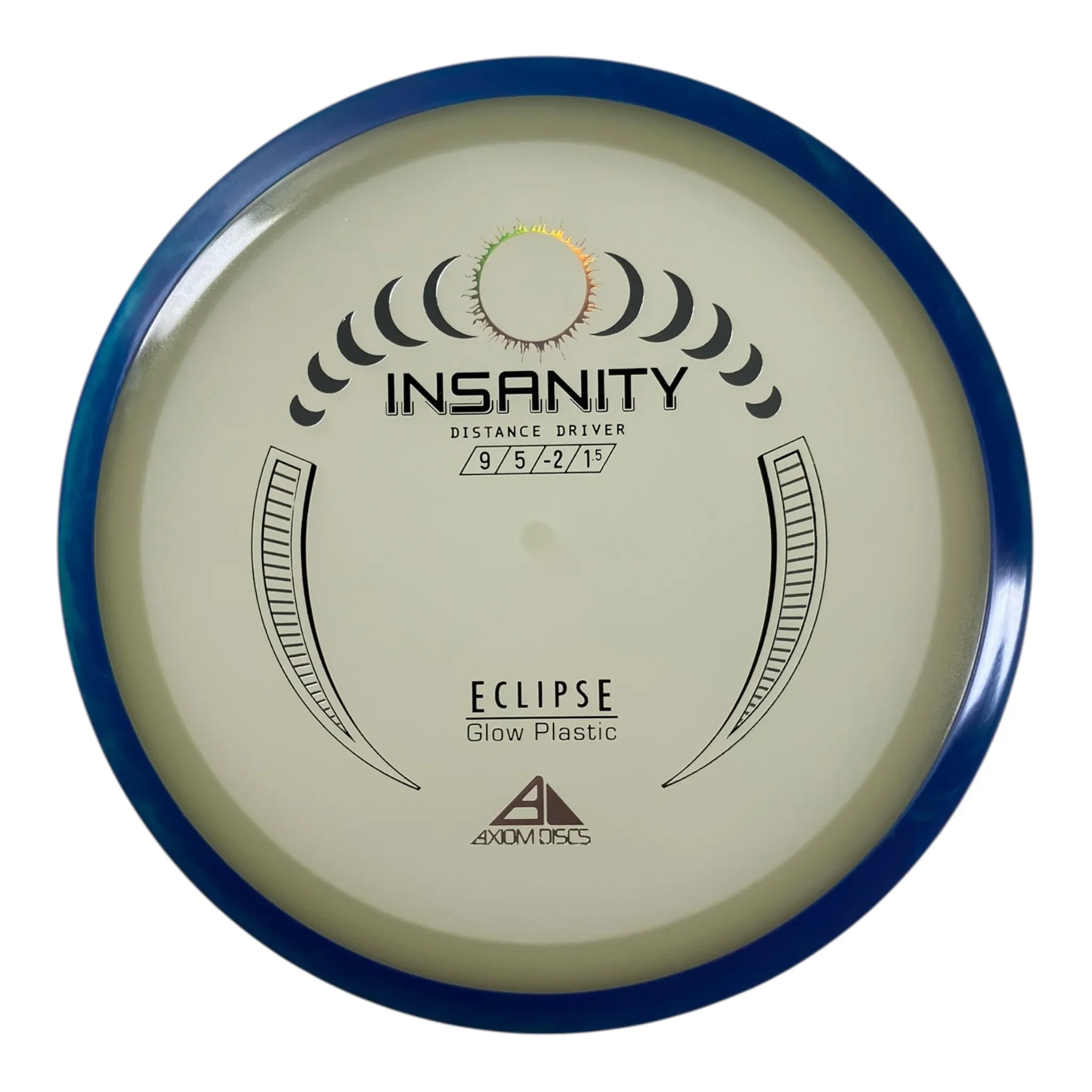 Axiom Discs Insanity | Eclipse | Glow/Blue 174g Disc Golf