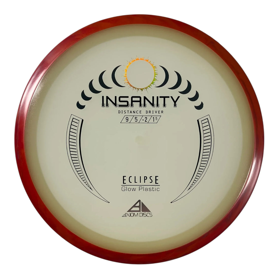 Axiom Discs Insanity | Eclipse | Glow/Orange 173g Disc Golf