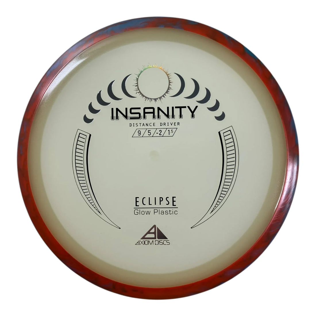 Axiom Discs Insanity | Eclipse | Glow/Orange/Purple 168g Disc Golf