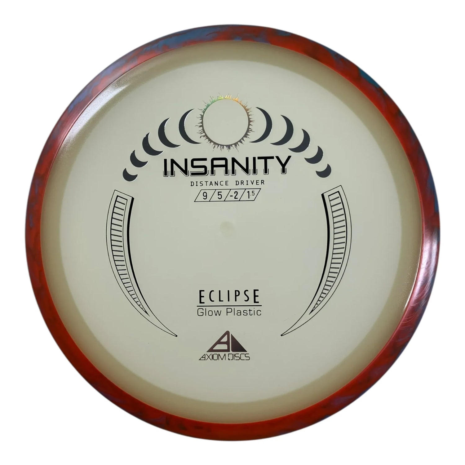 Axiom Discs Insanity | Eclipse | Glow/Orange/Purple 168g Disc Golf
