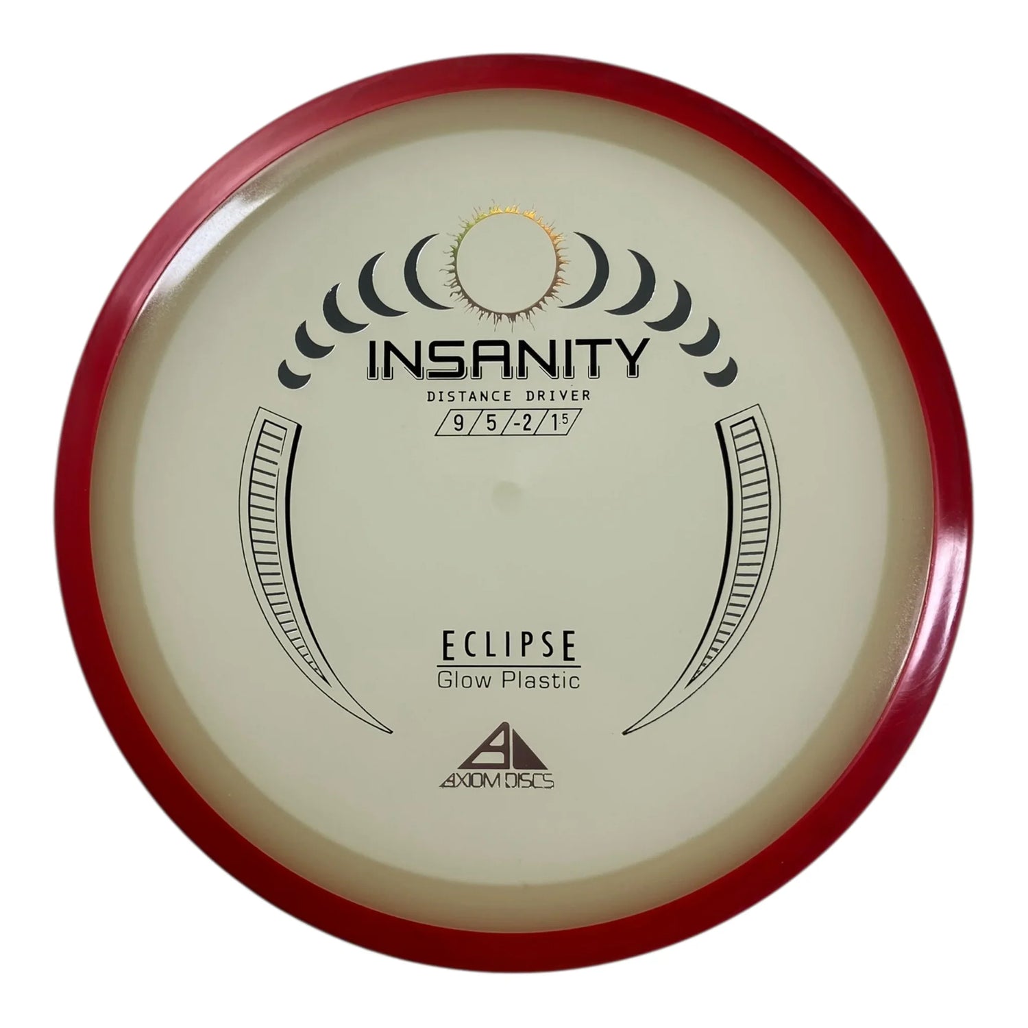 Axiom Discs Insanity | Eclipse | Glow/Red 170g Disc Golf