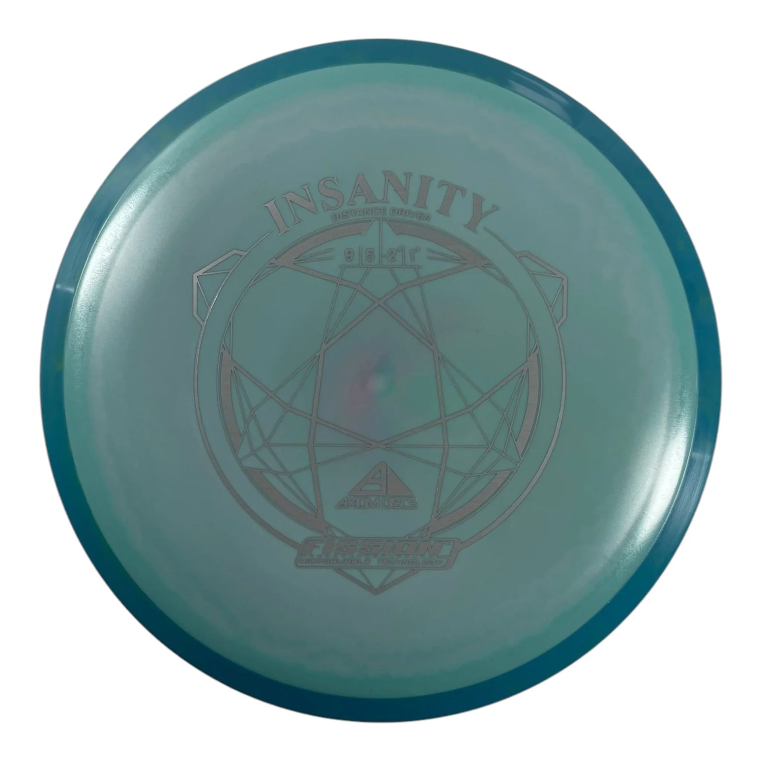 Axiom Discs Insanity | Fission | Green/Blue 165g Disc Golf