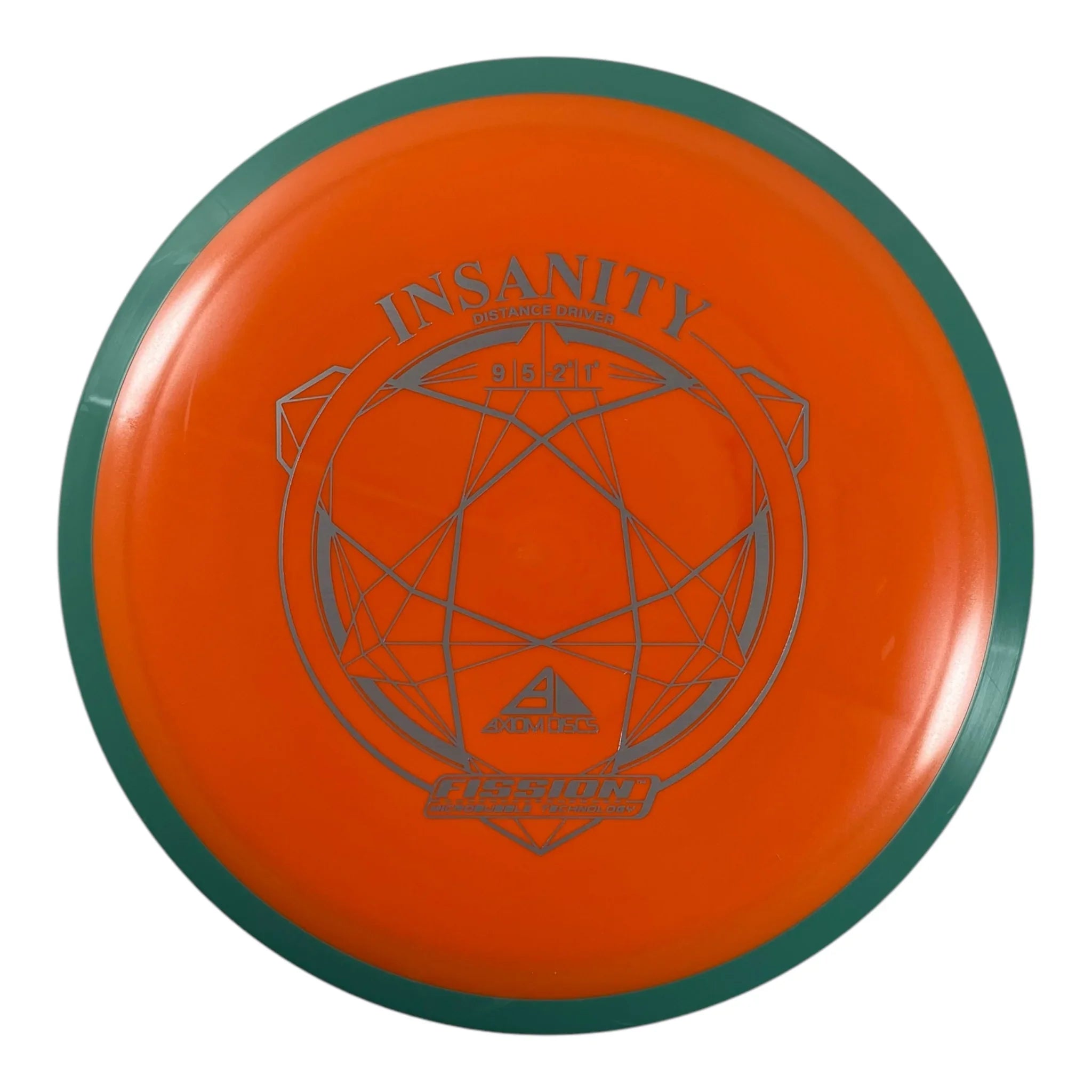 Axiom Discs Insanity | Fission | Orange/Green 174g Disc Golf