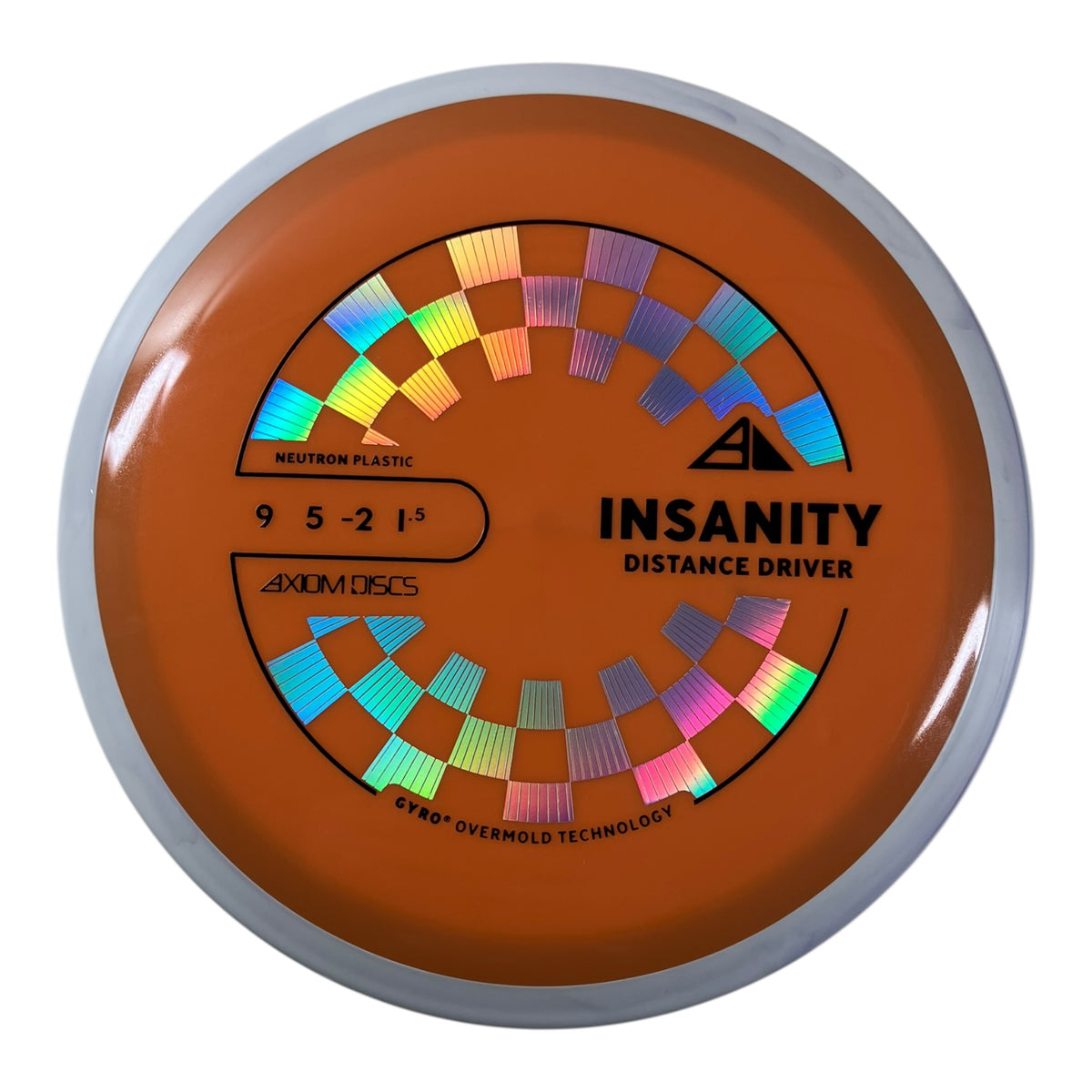 Axiom Discs Insanity | Neutron | Orange/White 162g (Project Lab Coat) Disc Golf