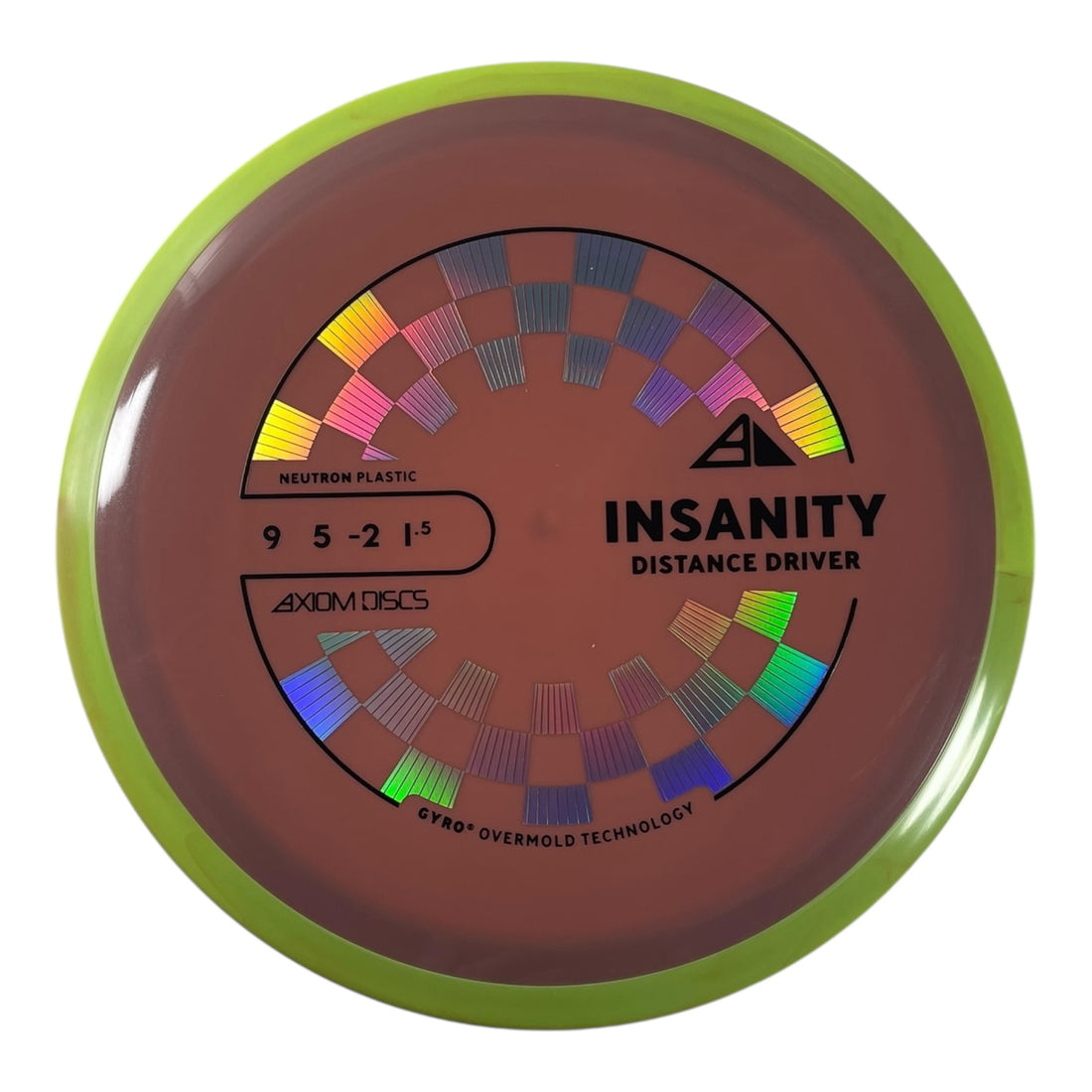 Axiom Discs Insanity | Neutron | Pink/Yellow 171g (Project Lab Coat) Disc Golf