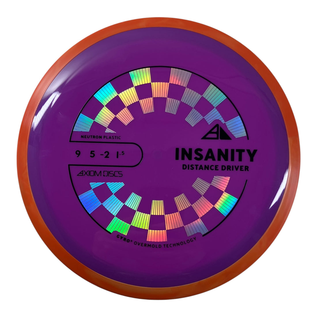 Axiom Discs Insanity | Neutron | Purple/Orange 173g (Project Lab Coat) Disc Golf
