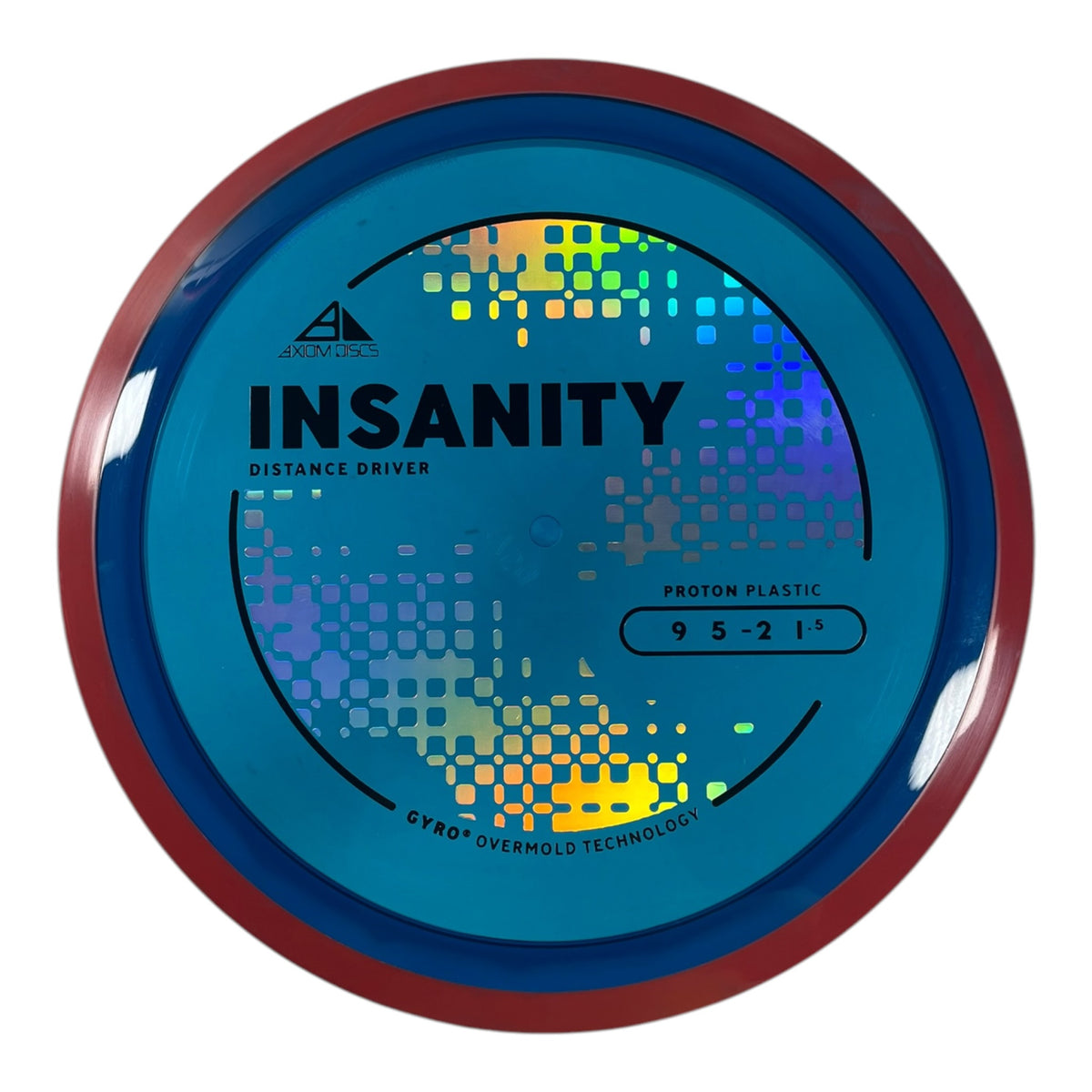 Axiom Discs Insanity | Proton | Blue/Red 175g (Project Lab Coat) Disc Golf
