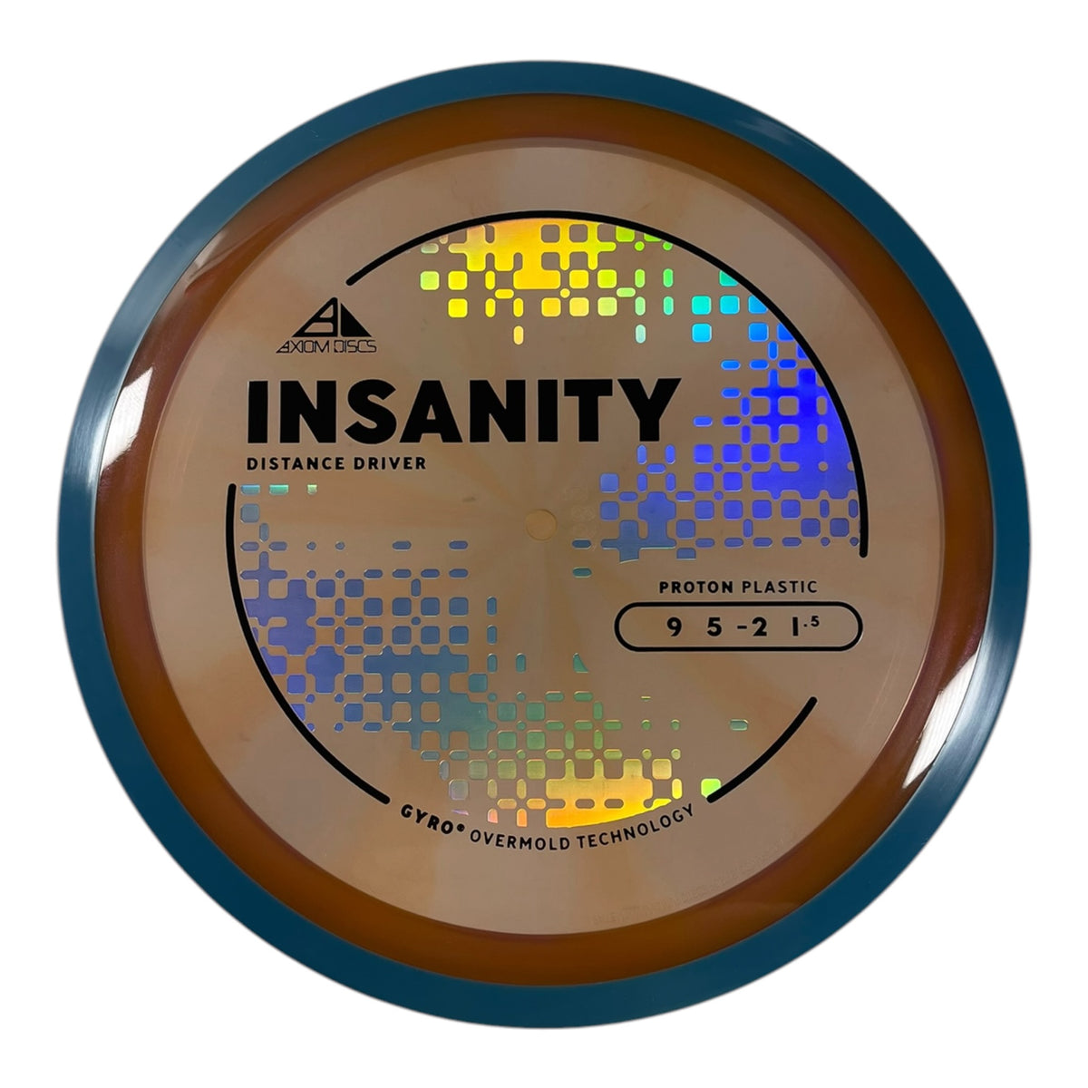 Axiom Discs Insanity | Proton | Orange/Blue 168g (Project Lab Coat) Disc Golf