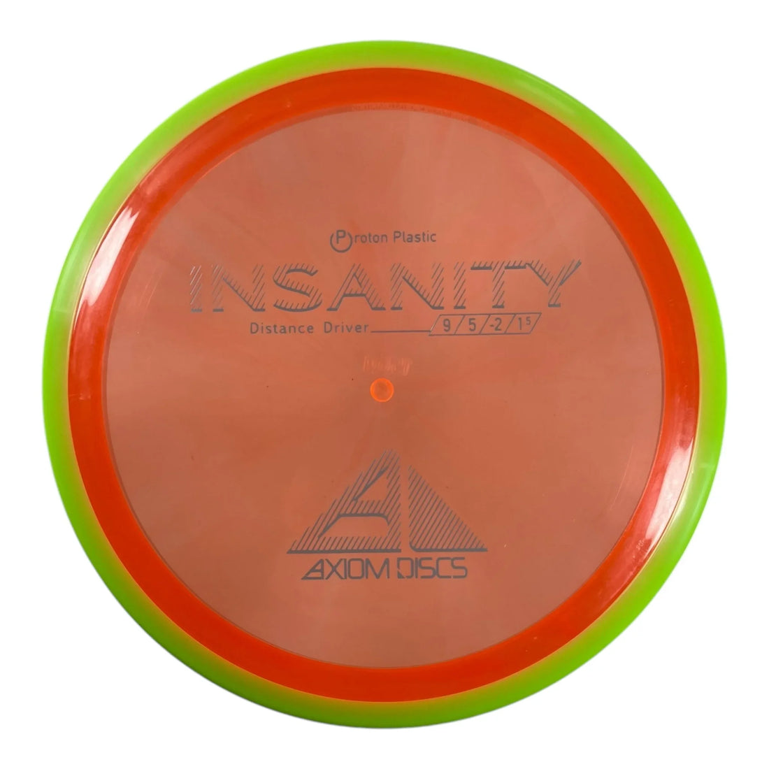 Axiom Discs Insanity | Proton | Orange/Green 156g Disc Golf