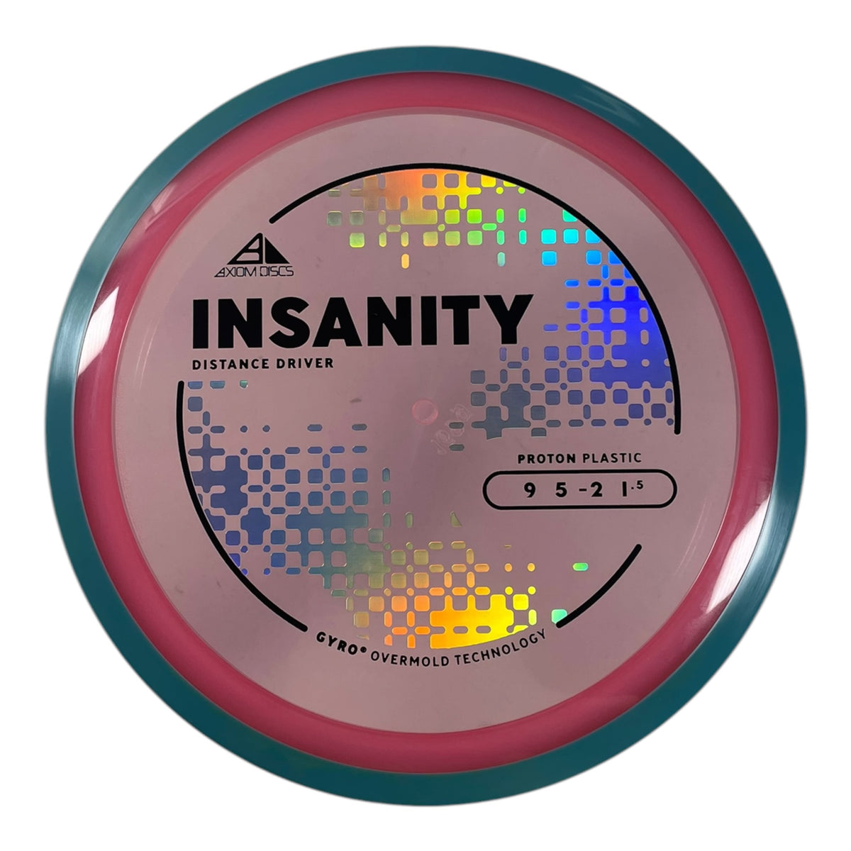 Axiom Discs Insanity | Proton | Pink/Blue 169g (Project Lab Coat) Disc Golf