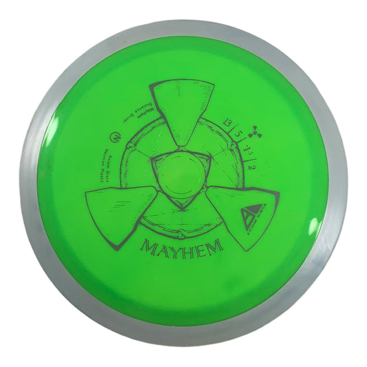 Axiom Discs Mayhem | Neutron | Green/White 173g Disc Golf