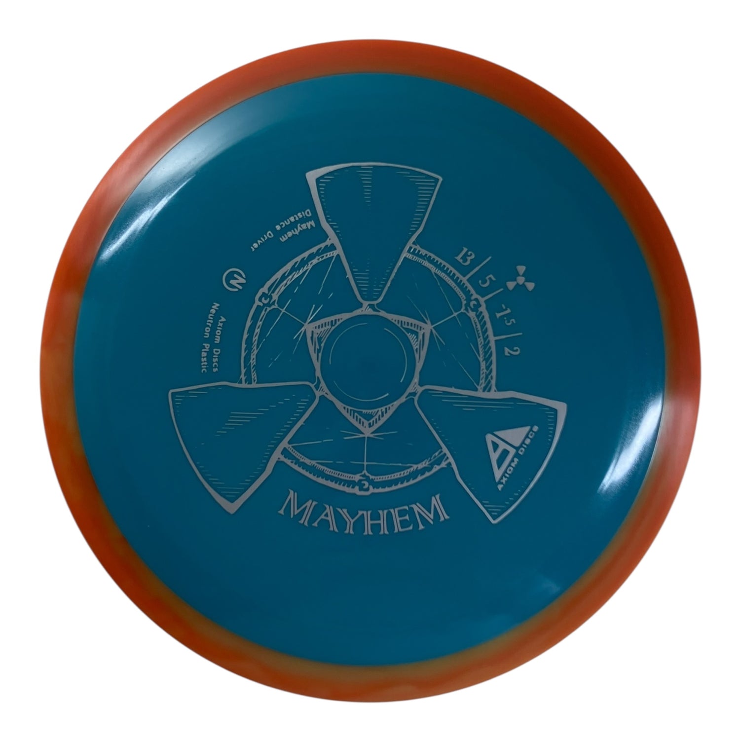 Axiom Discs Mayhem | Neutron | Blue/Orange 173g Disc Golf