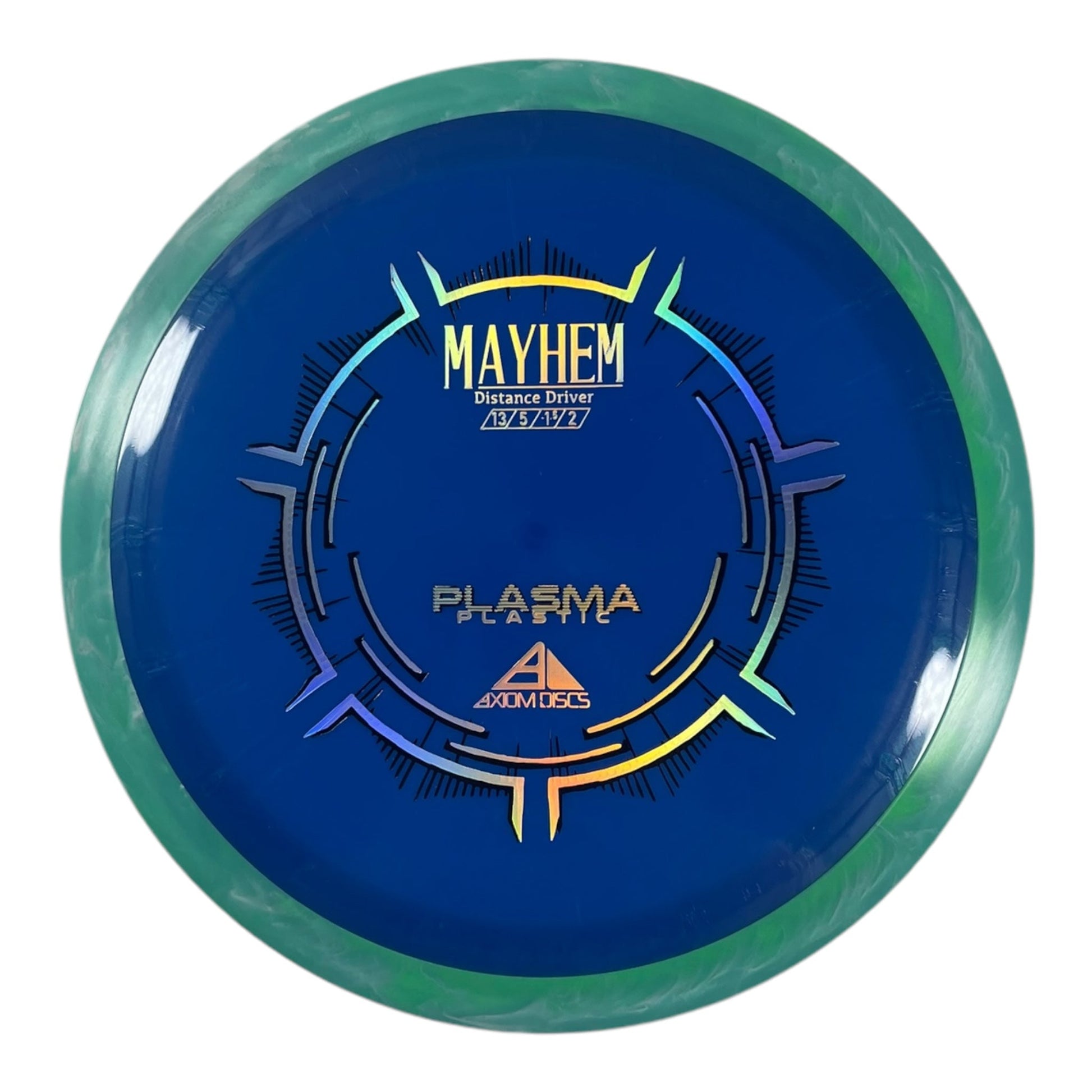 Axiom Discs Mayhem | Plasma | Blue/Green 172g Disc Golf