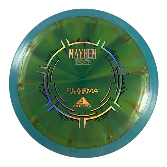 Axiom Discs Mayhem | Plasma | Green/Blue 175g Disc Golf