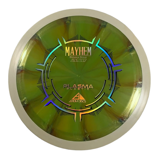 Axiom Discs Mayhem | Plasma | Green/White 173g Disc Golf