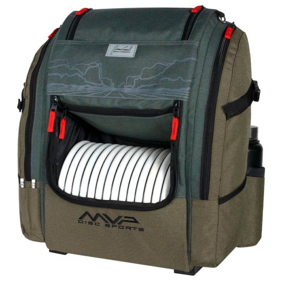 Axiom Discs MVP Voyager Pro Backpack - Disc Golf Bag (James Conrad) Disc Golf