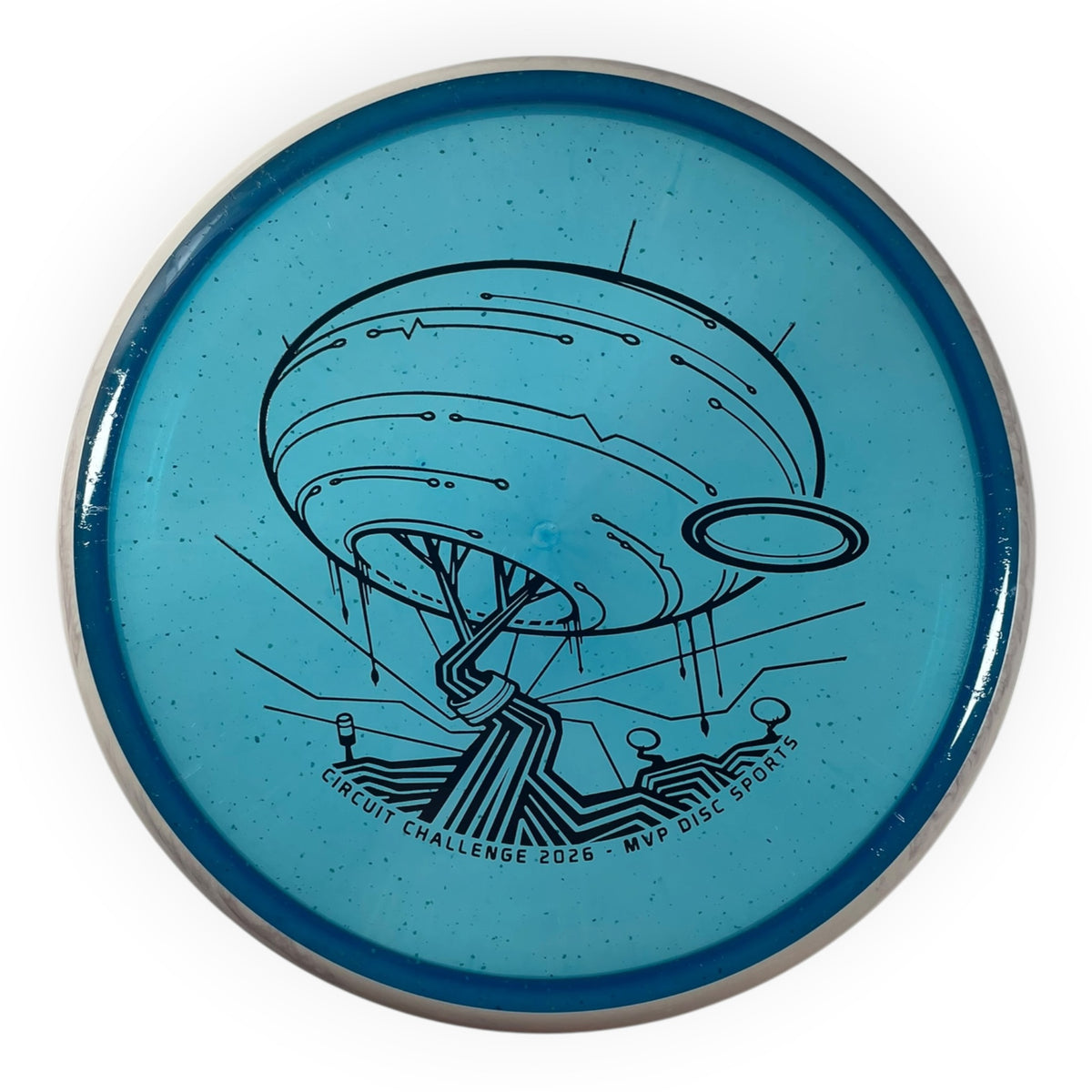 Axiom Discs Paradox | Particle Proton | Blue/White 177g (Circuit Challenge) Disc Golf