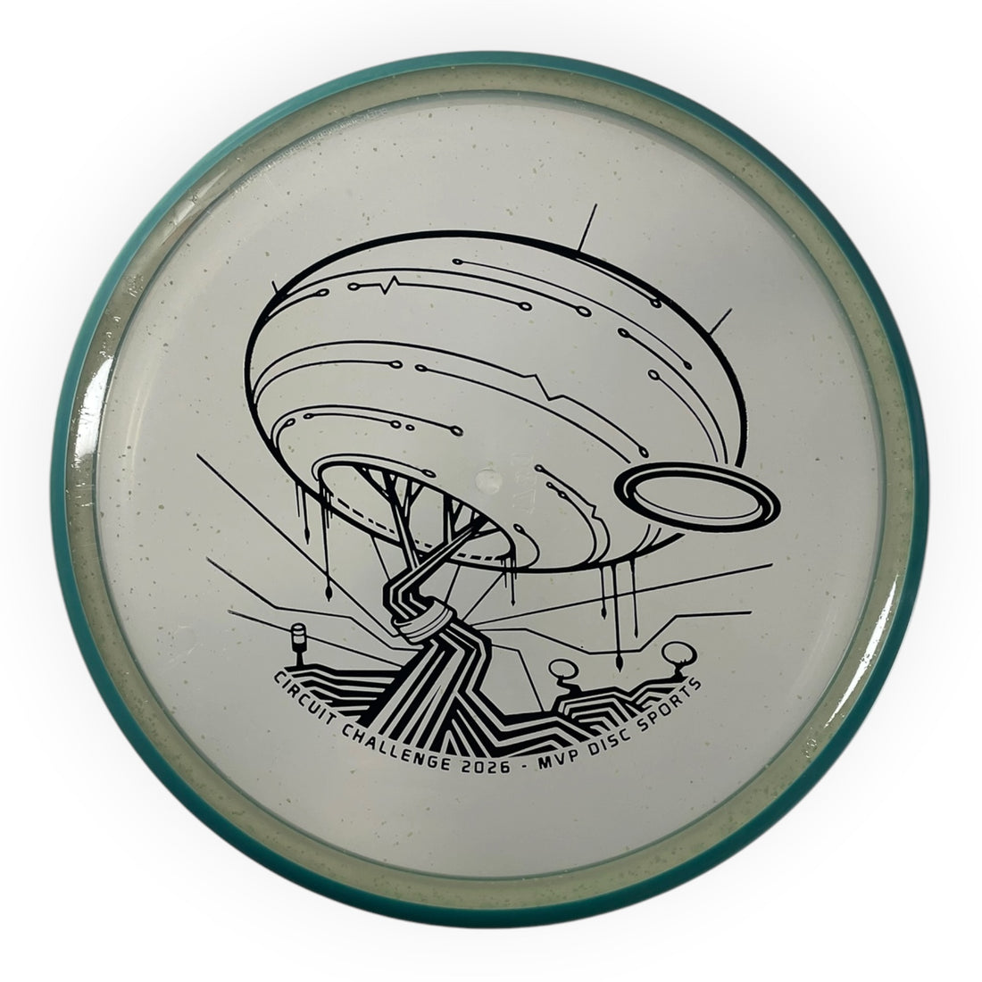 Axiom Discs Paradox | Particle Proton | Clear/Blue 178g (Circuit Challenge) Disc Golf