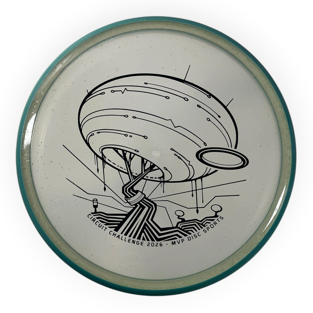 Axiom Discs Paradox | Particle Proton | Clear/Blue 178g (Circuit Challenge) Disc Golf
