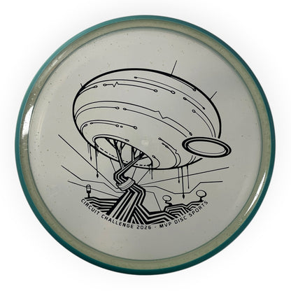 Axiom Discs Paradox | Particle Proton | Clear/Blue 178g (Circuit Challenge) Disc Golf