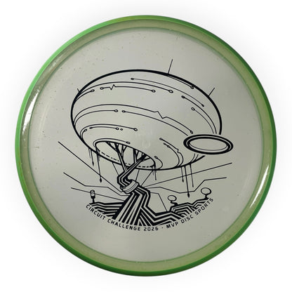 Axiom Discs Paradox | Particle Proton | Clear/Green 178g (Circuit Challenge) Disc Golf