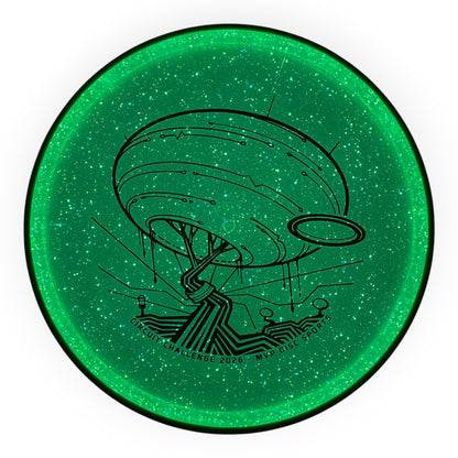 Axiom Discs Paradox | Particle Proton | Clear/Green 178g (Circuit Challenge) Disc Golf