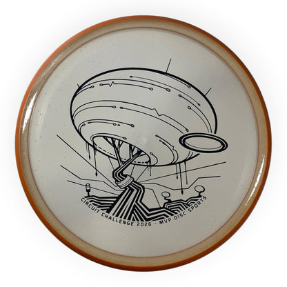 Axiom Discs Paradox | Particle Proton | Clear/Orange 177-178g (Circuit Challenge) Disc Golf