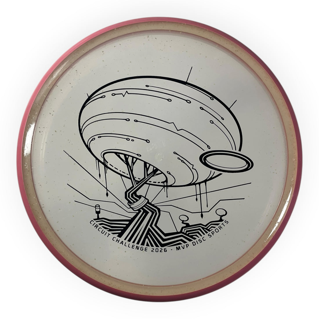 Axiom Discs Paradox | Particle Proton | Clear/Pink 178g (Circuit Challenge) Disc Golf