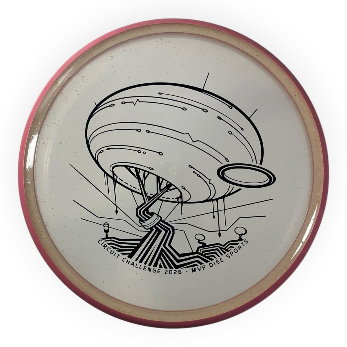 Axiom Discs Paradox | Particle Proton | Clear/Pink 178g (Circuit Challenge) Disc Golf