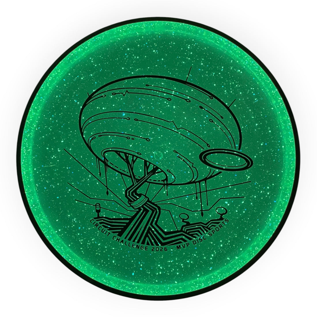 Axiom Discs Paradox | Particle Proton | Clear/Purple 178g (Circuit Challenge) Disc Golf