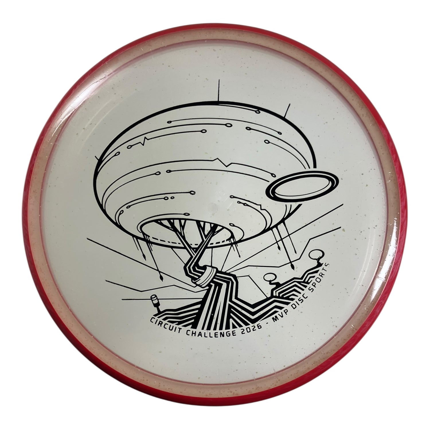 Axiom Discs Paradox | Particle Proton | Clear/Red 177-178g Disc Golf
