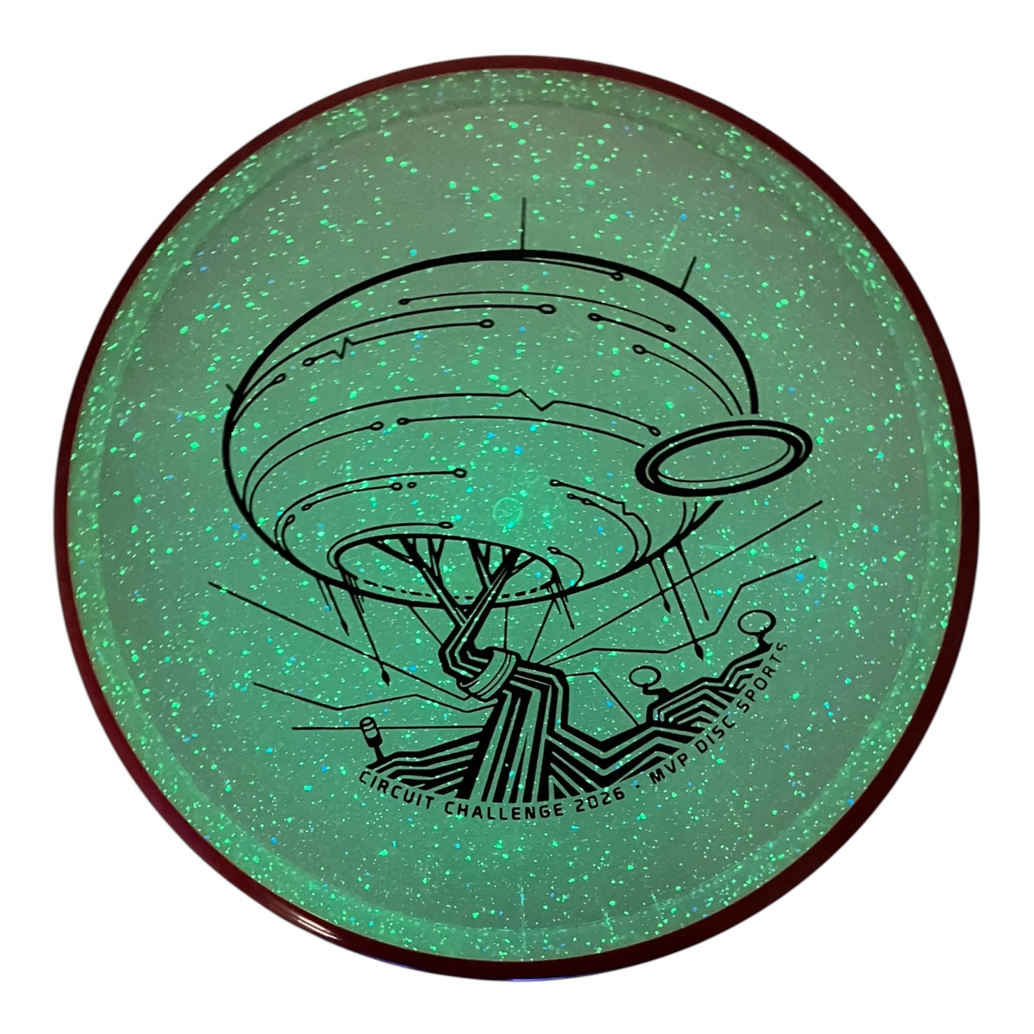 Axiom Discs Paradox | Particle Proton | Clear/Red 177-178g Disc Golf