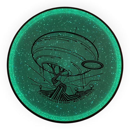 Axiom Discs Paradox | Particle Proton | Clear/White 178g (Circuit Challenge) Disc Golf