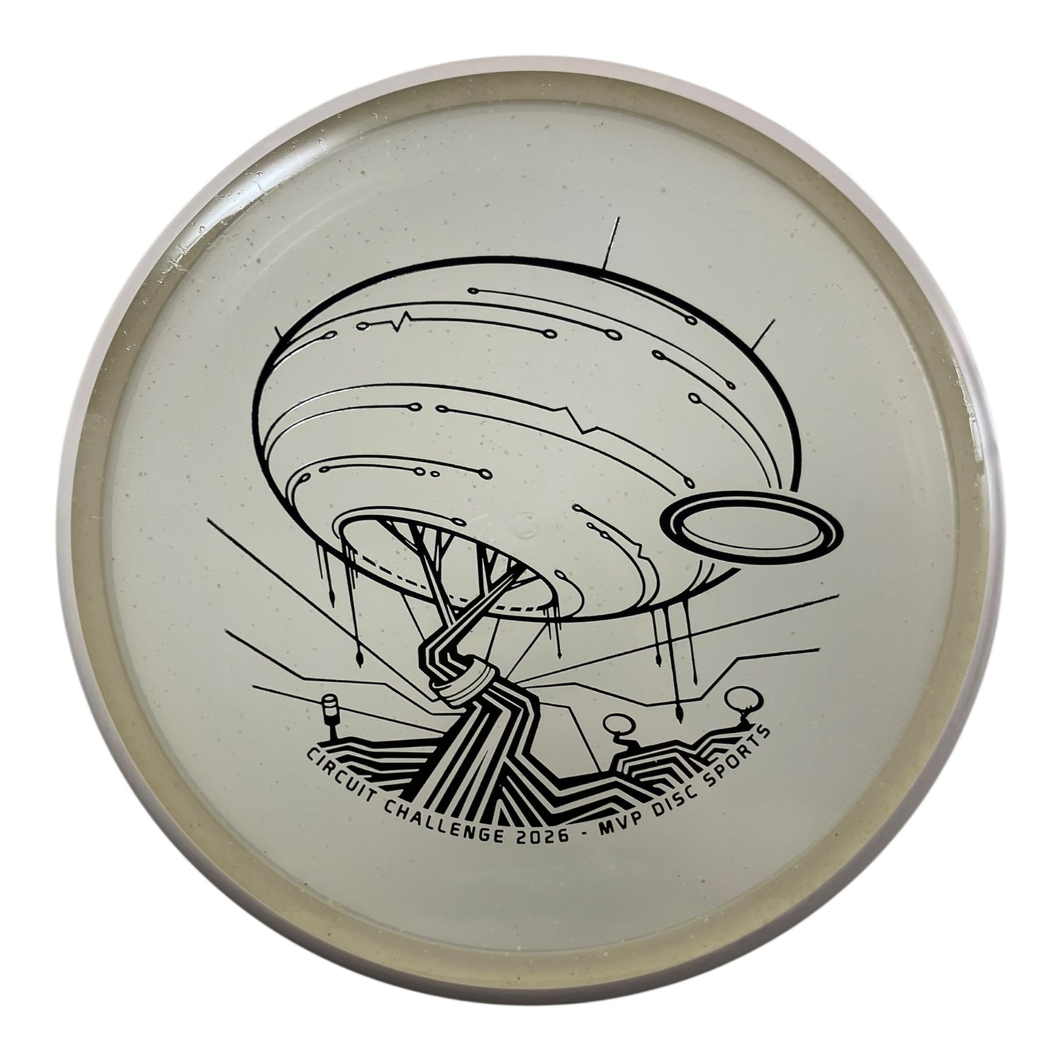 Axiom Discs Paradox | Particle Proton | Clear/White 178g Disc Golf