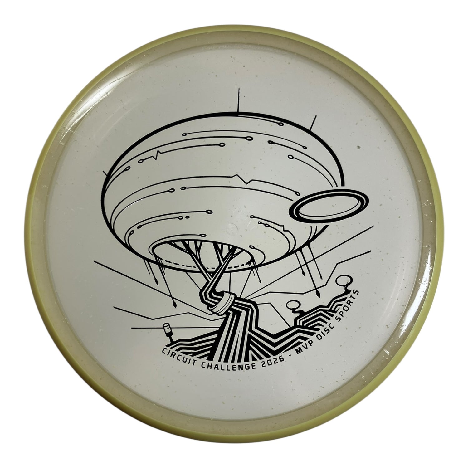 Axiom Discs Paradox | Particle Proton | Clear/Yellow 176-177g Disc Golf