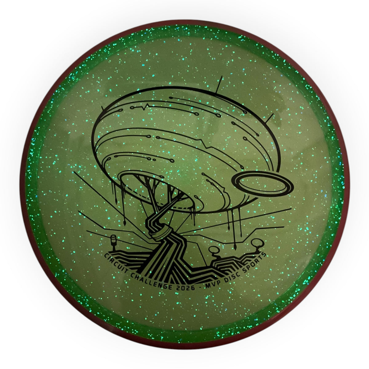 Axiom Discs Paradox | Particle Proton | Green/Pink 178g (Circuit Challenge) Disc Golf