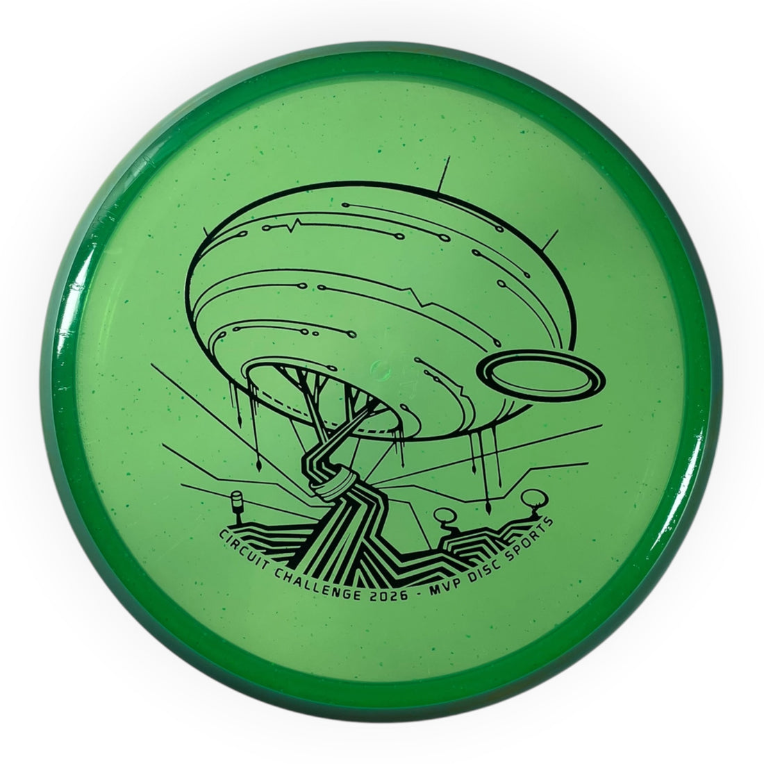 Axiom Discs Paradox | Particle Proton | Green/Teal 178g (Circuit Challenge) Disc Golf