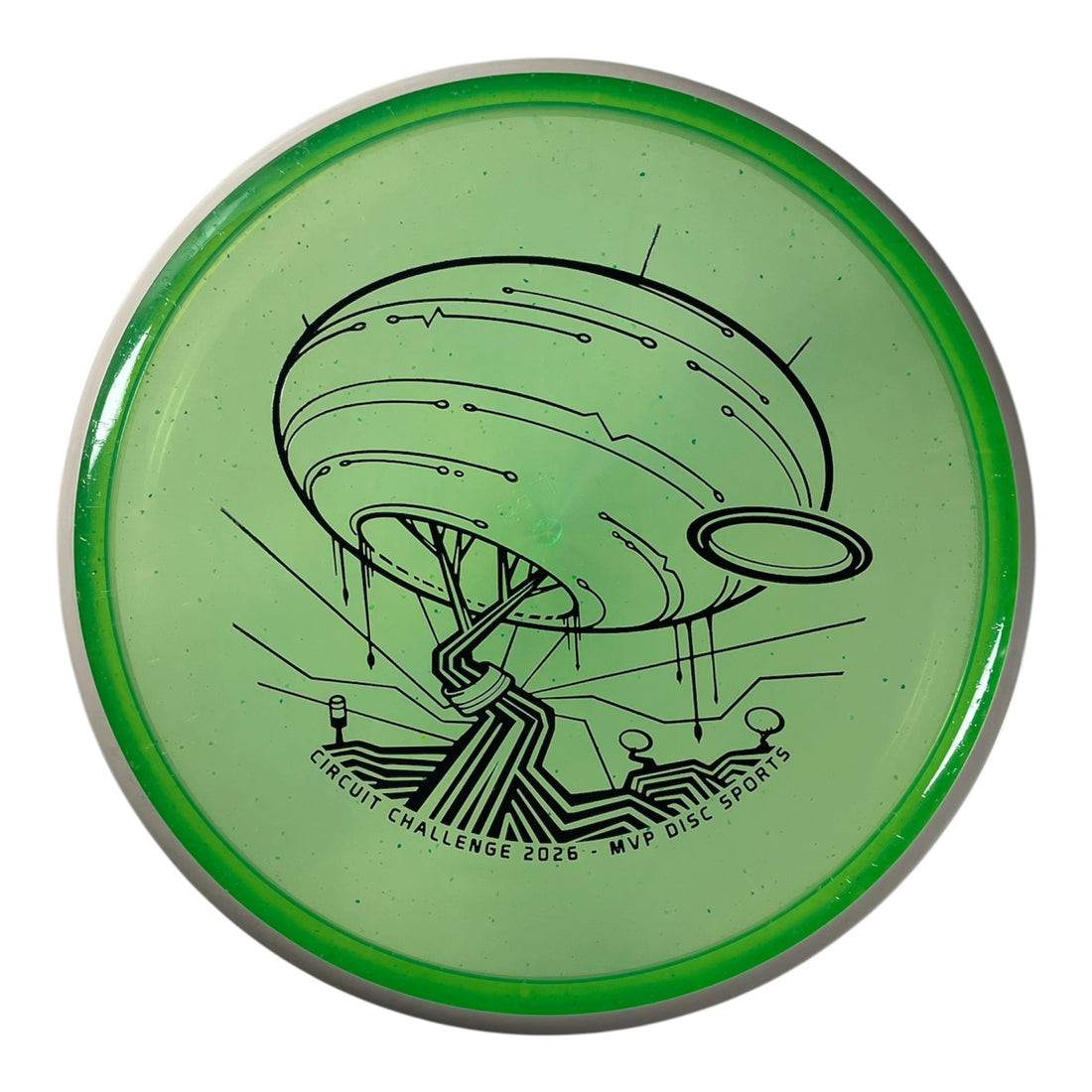 Axiom Discs Paradox | Particle Proton | Green/White 176g (Circuit Challenge) Disc Golf