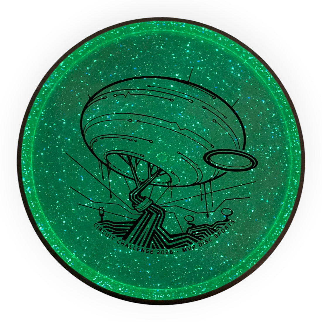 Axiom Discs Paradox | Particle Proton | Green/White 176g (Circuit Challenge) Disc Golf