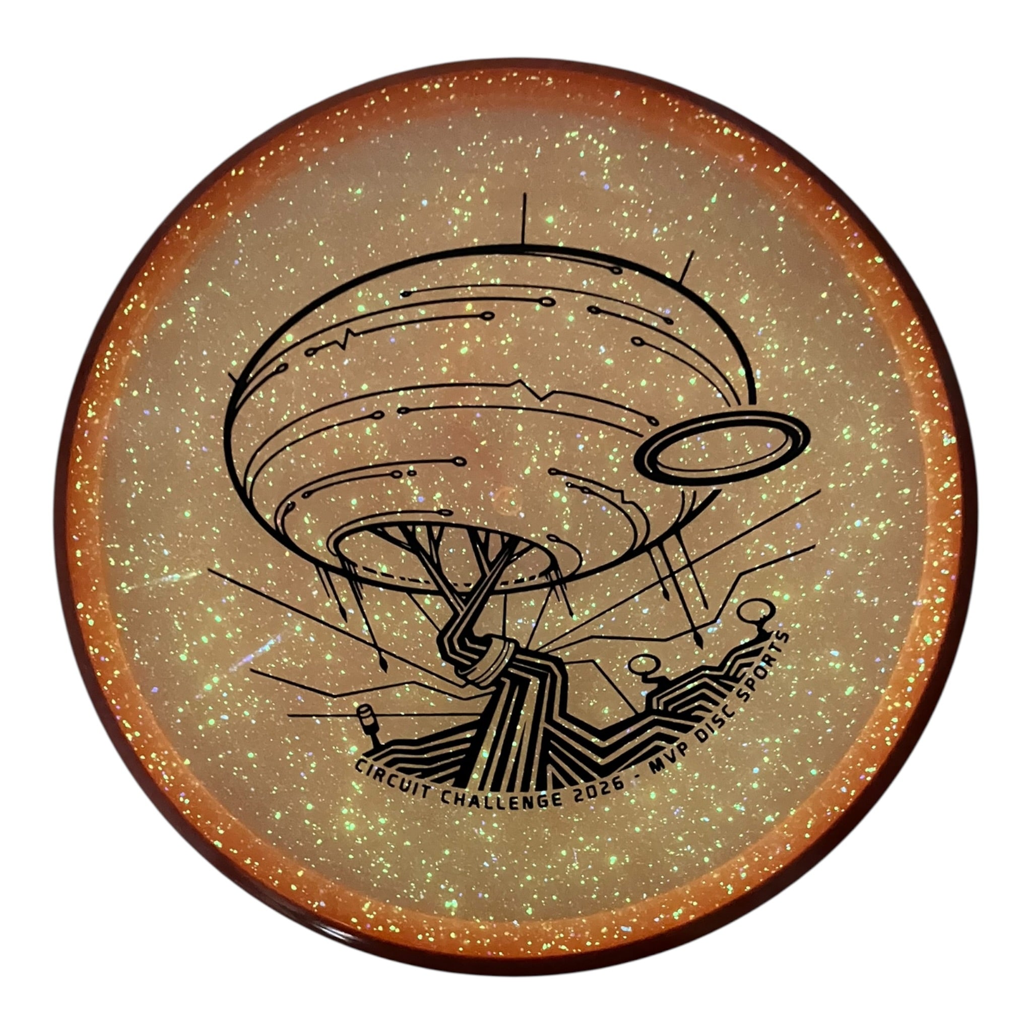 Axiom Discs Paradox | Particle Proton | Orange/Orange 178g Disc Golf