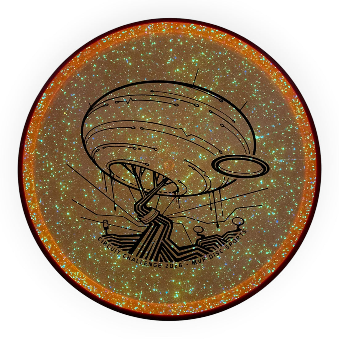 Axiom Discs Paradox | Particle Proton | Orange/Red 176g (Circuit Challenge) Disc Golf