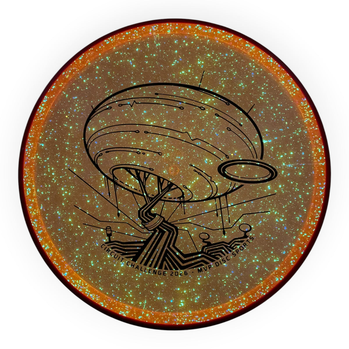Axiom Discs Paradox | Particle Proton | Orange/Red 176g (Circuit Challenge) Disc Golf