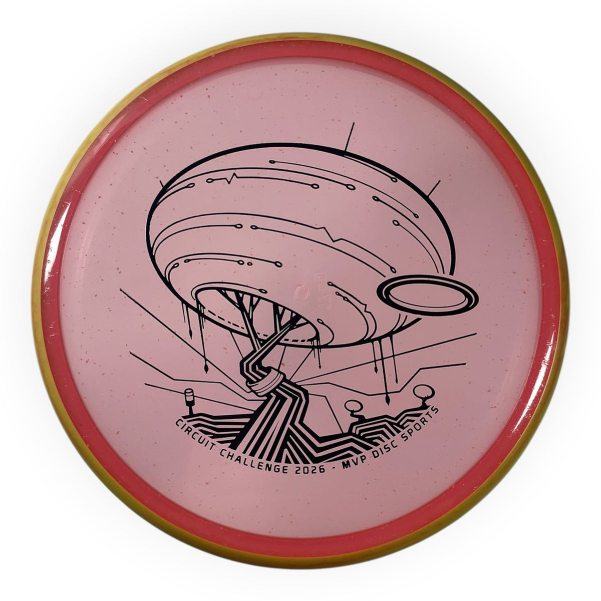 Axiom Discs Paradox | Particle Proton | Pink/Yellow 177-178g (Circuit Challenge) Disc Golf