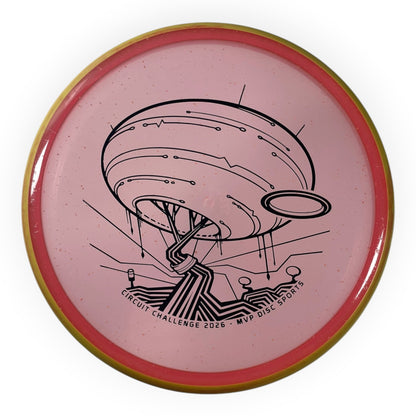 Axiom Discs Paradox | Particle Proton | Pink/Yellow 177-178g (Circuit Challenge) Disc Golf