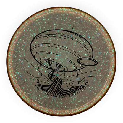 Axiom Discs Paradox | Particle Proton | Pink/Yellow 177-178g (Circuit Challenge) Disc Golf